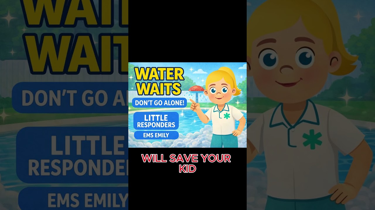 Water Waits 💧 | Pool Safety | Don’t Go Alone | 