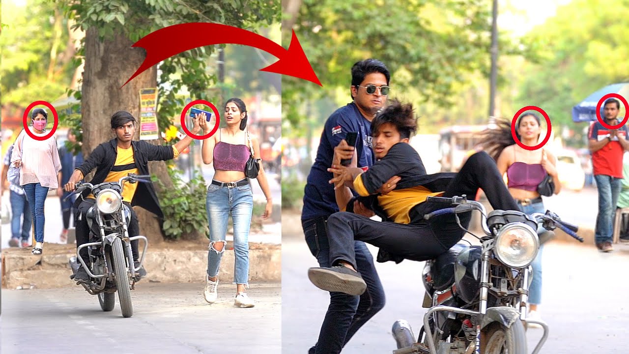 जिंदा पकड़ना है, इस चोर को // Mobile Snatching #Prank #SumitCoolDubey