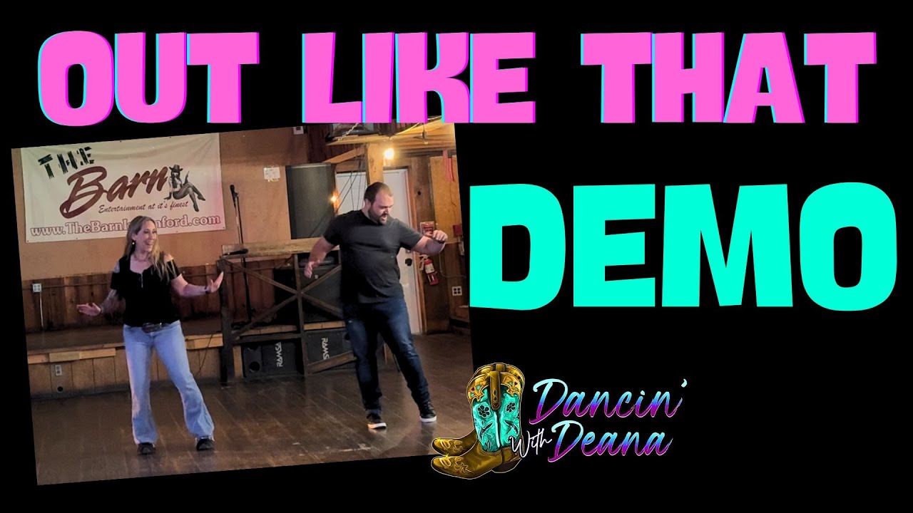 OUT LIKE THAT 🔥💃🏻👠 Line Dance Demo w/ Music