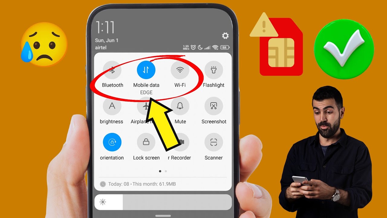 How to Fix EDGE Network Problem in Airtel Vi Jio SIM Card | EDGE Network Problem
