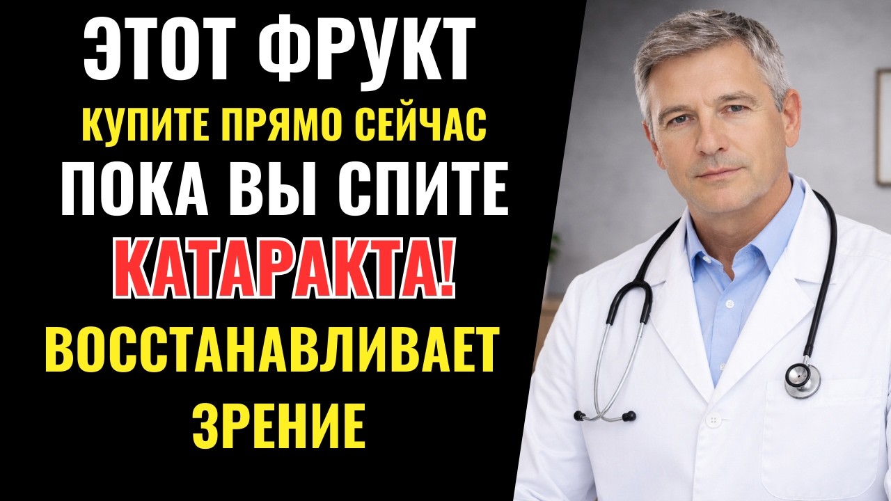 Врач объясняет: лучший фрукт, который стоит есть перед сном, чтобы сохранить здоровье глаз.