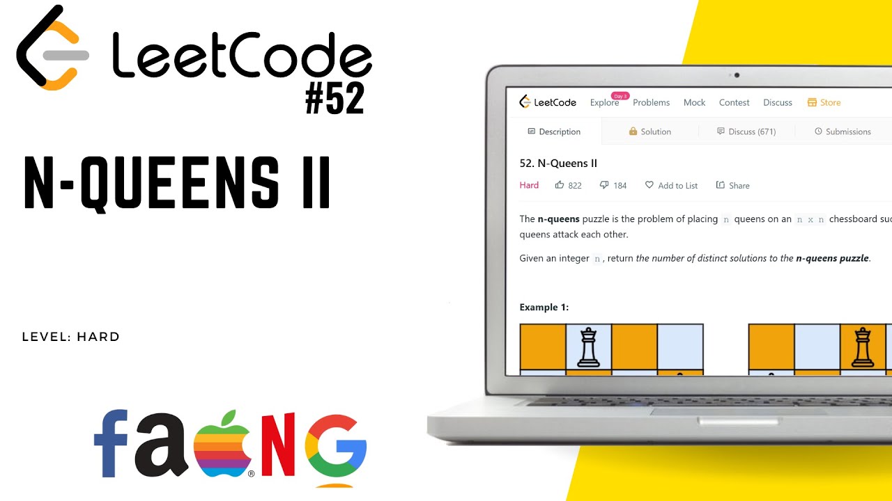 52. N-Queens II | Leetcode Hard