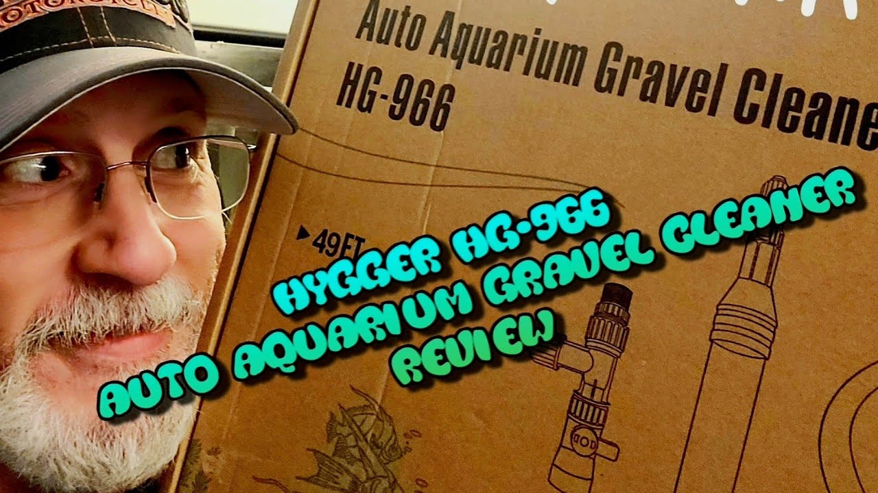hygger Auto Aquarium Gravel Cleaner unboxing