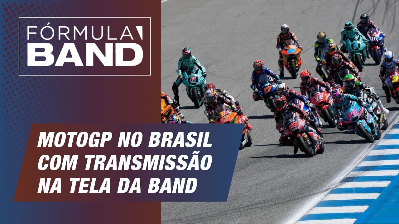 MotoGP chega ao Brasil com transmissão na tela da Band