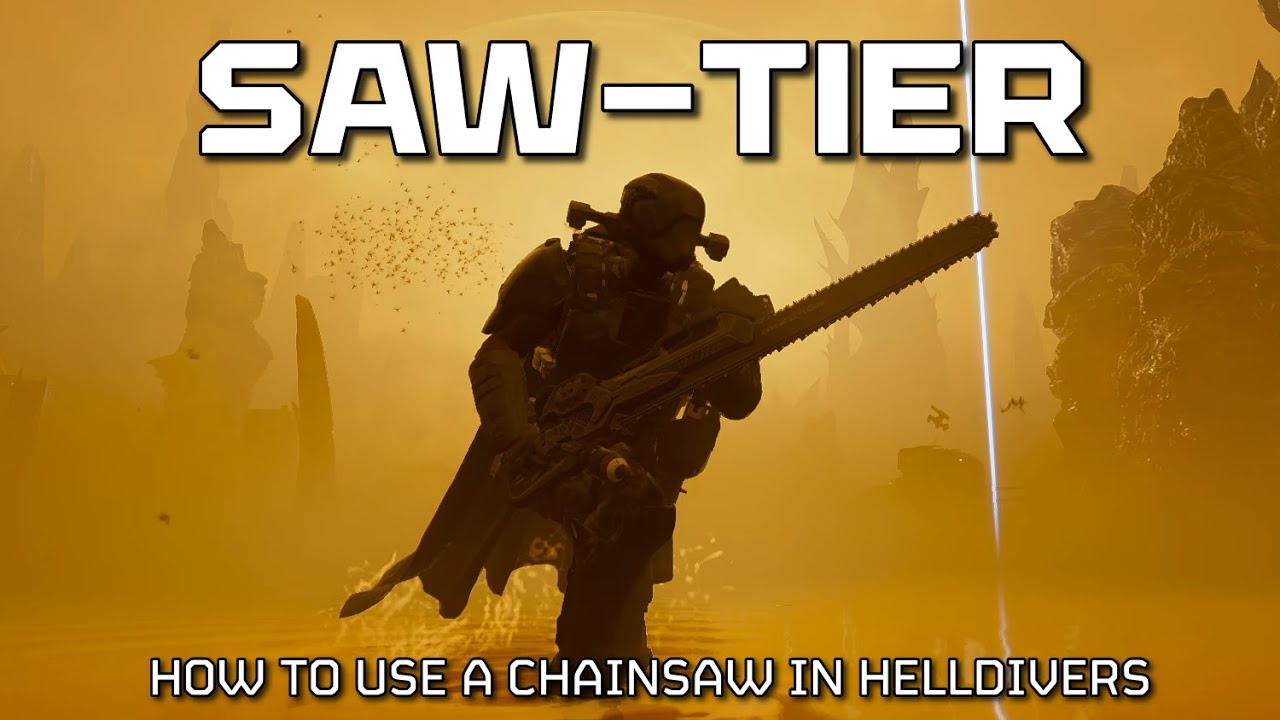 This Is SAW-TIER Chainsaw SHREDDING On A Hive World! | Helldivers 2