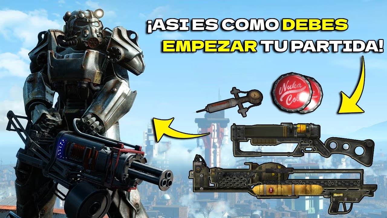 👍COMO EMPEZAR BIEN en FALLOUT 4