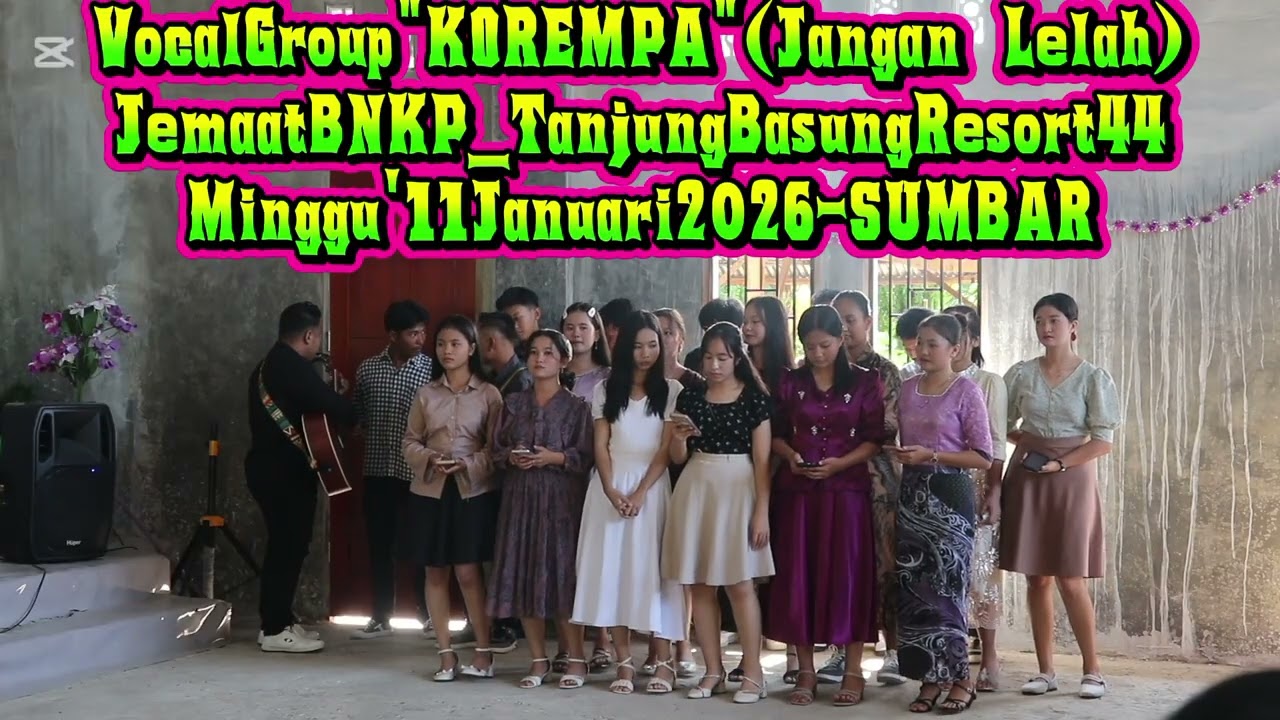 Lagu Rohani (Jangan Lelah) Versi: Vocal Group 