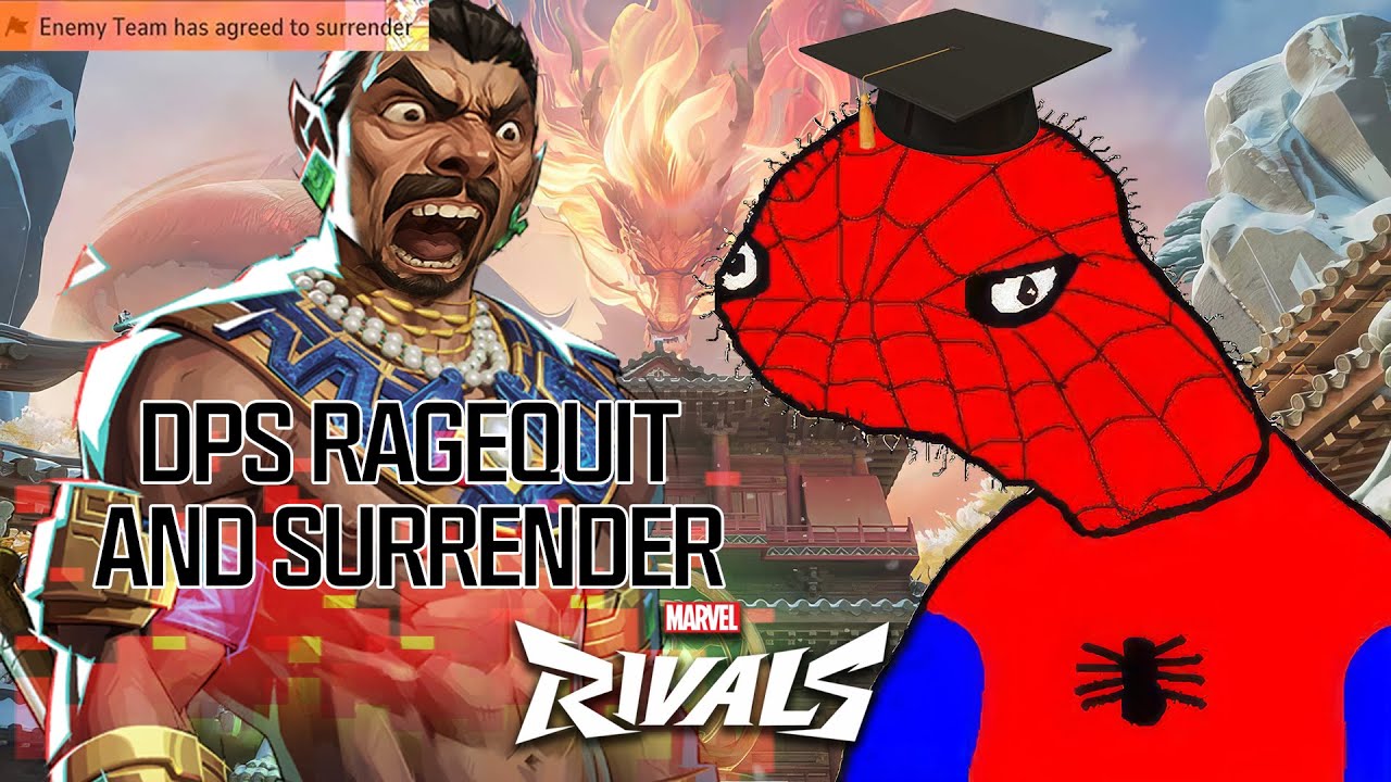 Ragebait Spider-Man заставляет DPS RAGEQUIT и сдаваться в рейтинговом режиме..😡💢