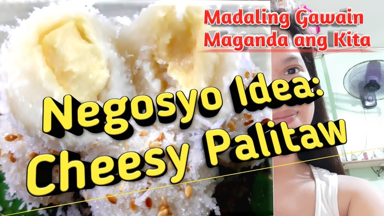 Murang Negosyo Idea sa Halagang 500: CHEESY PALITAW + ORIGINAL PALITAW