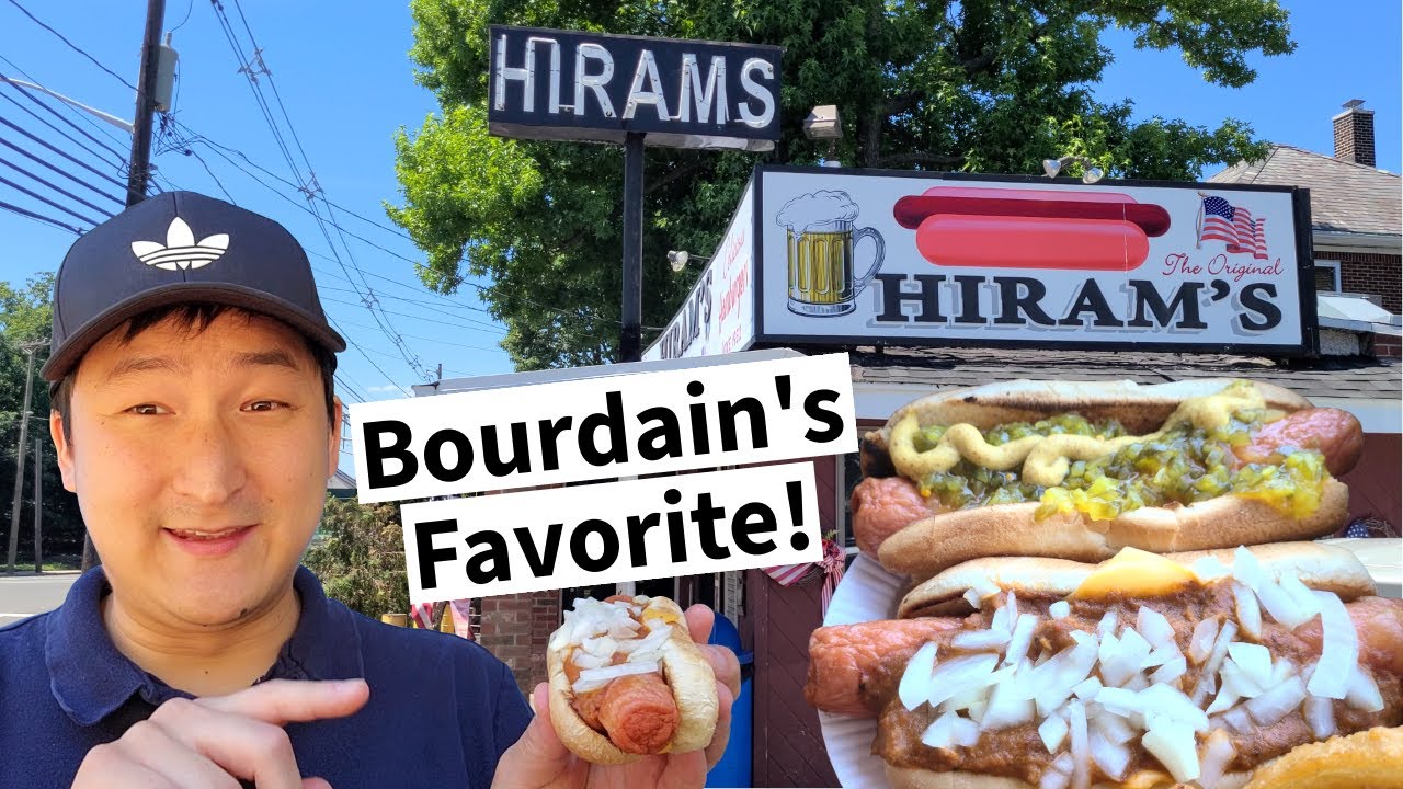 Trying HIRAM's, Anthony Bourdain's Favorite Jersey Dog!
