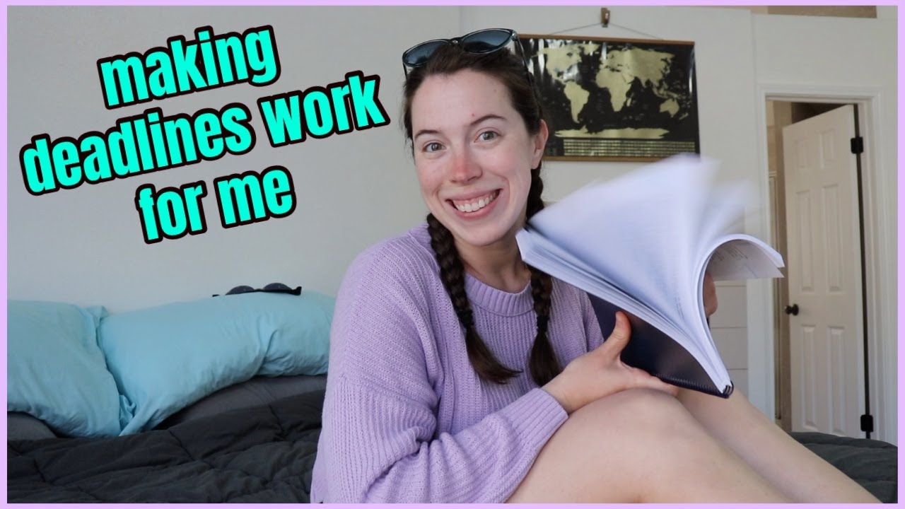LET'S CHAT WRITING DEADLINES // scheduling time off, parkinson's law, & learning what works