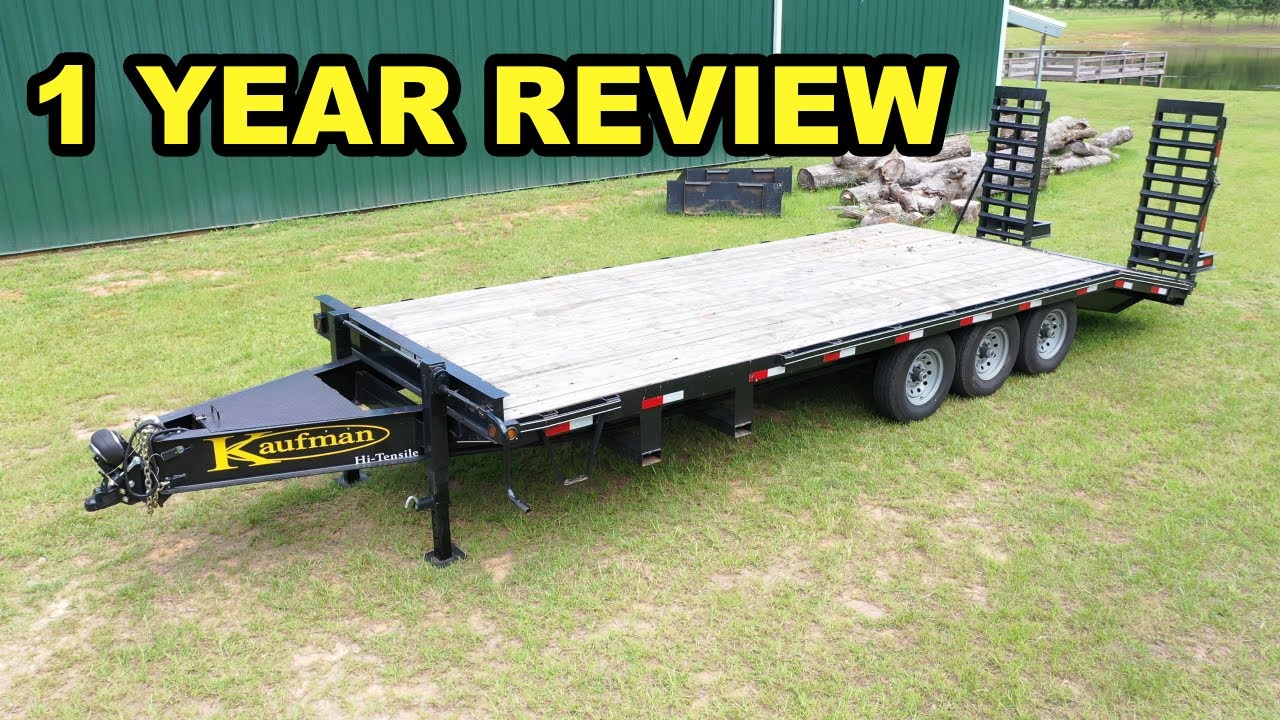 Kaufman Flatbed Trailer (deck over)