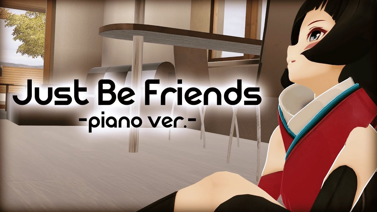 【Высуши свой голос】Я пытался спеть Just Be Friends -piano.ver-/ AZKi【Я плакала】