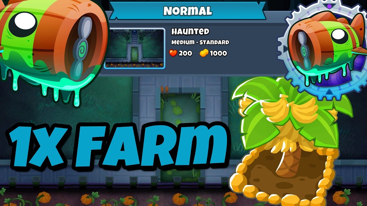 BTD6 Bloonarius Boss Tutorial || No Monkey Knowledge || Haunted