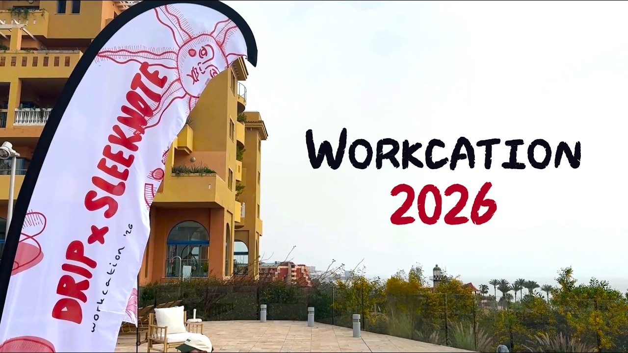 Sleeknote & Drip | Workcation 2026 | M&aacute;laga | Teaser