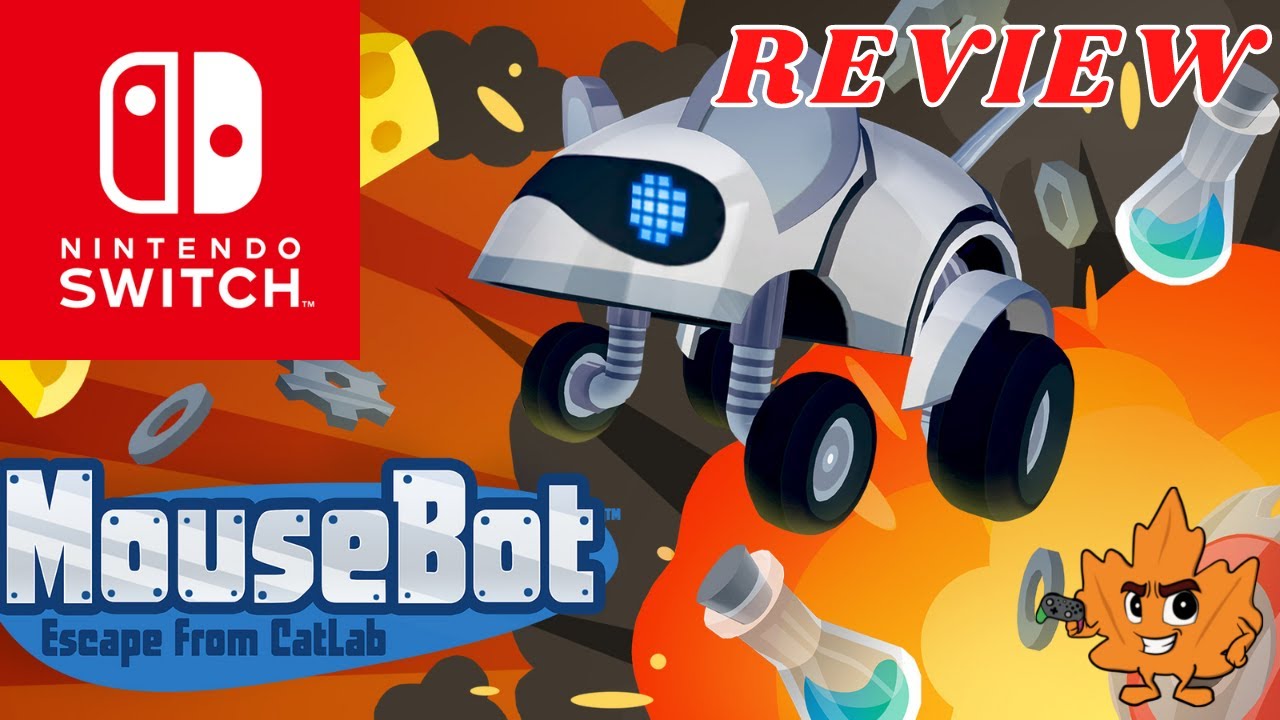 Обзор MouseBot: Escape From CatLab для Nintendo Switch | Неожиданный сюрприз от инди-разработчиков