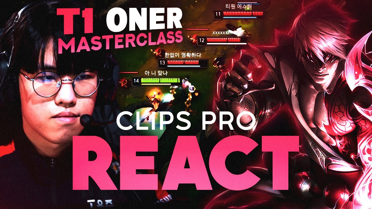 La MASTERCLASS d'Oner - Pandore Reacts 'T1 Oner Lee Sin - Best of LoL Stream Highlights'