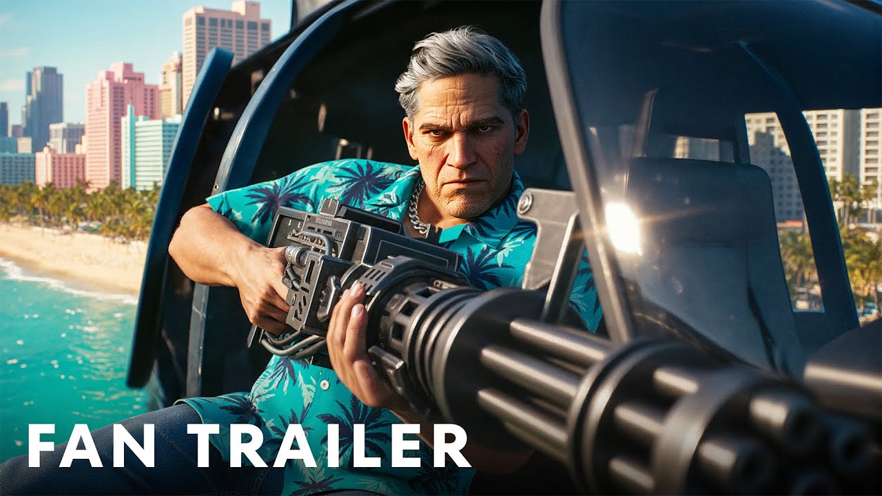 Grand Theft Auto VI – “Ghost of Vice City” Trailer (Fan-Made Concept Version)
