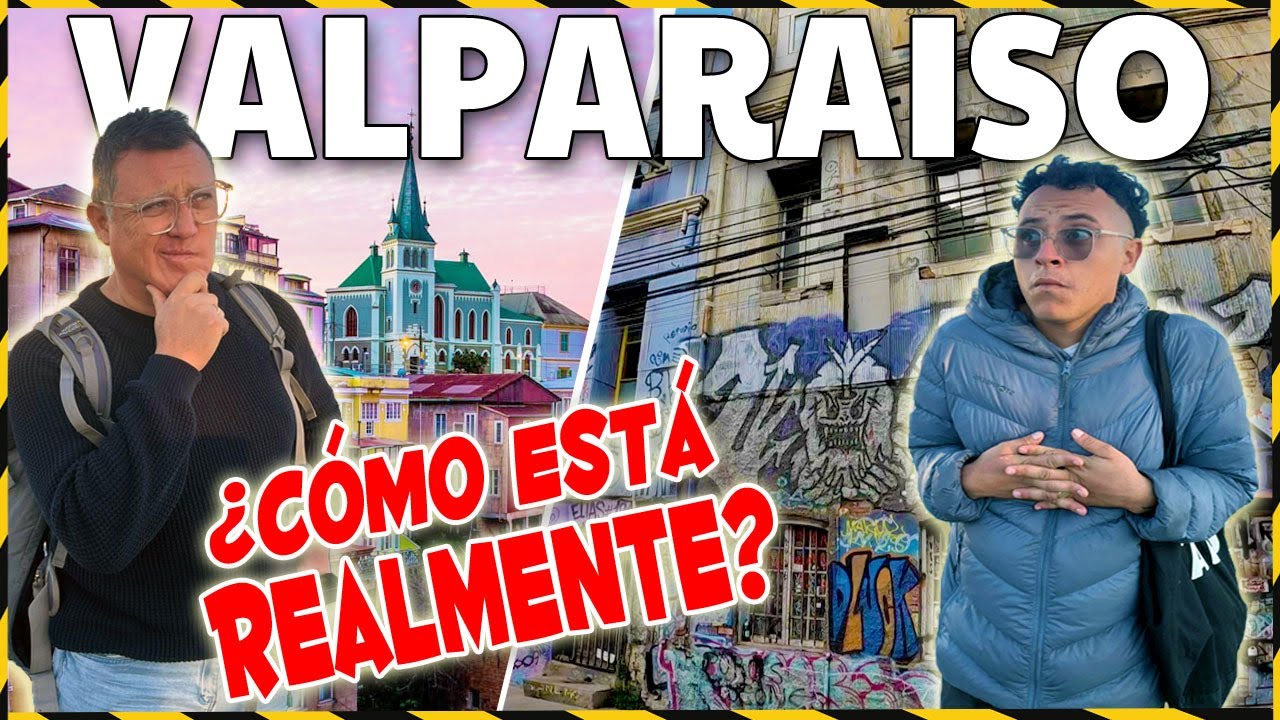 Tienes que ver esto! Así está Valparaíso Chile