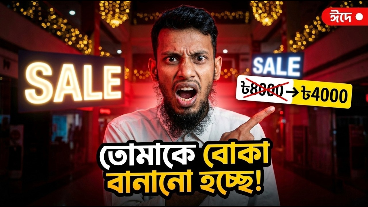 ঈদে কেনাকাটা করতে গিয়ে কি তুমিও বোকা বনে যাচ্ছো? — ব্র্যান্ডের মগজ ধোলাইয়ের ভয়ংকর সত্য