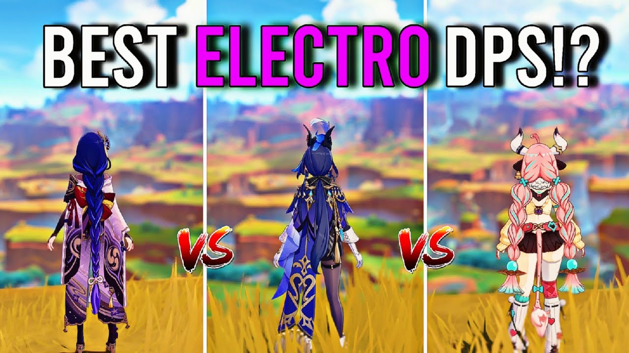 Who is the BEST ELECTRO DPS? Raiden vs Varesa vs Clorinde !? [Genshin Impact]