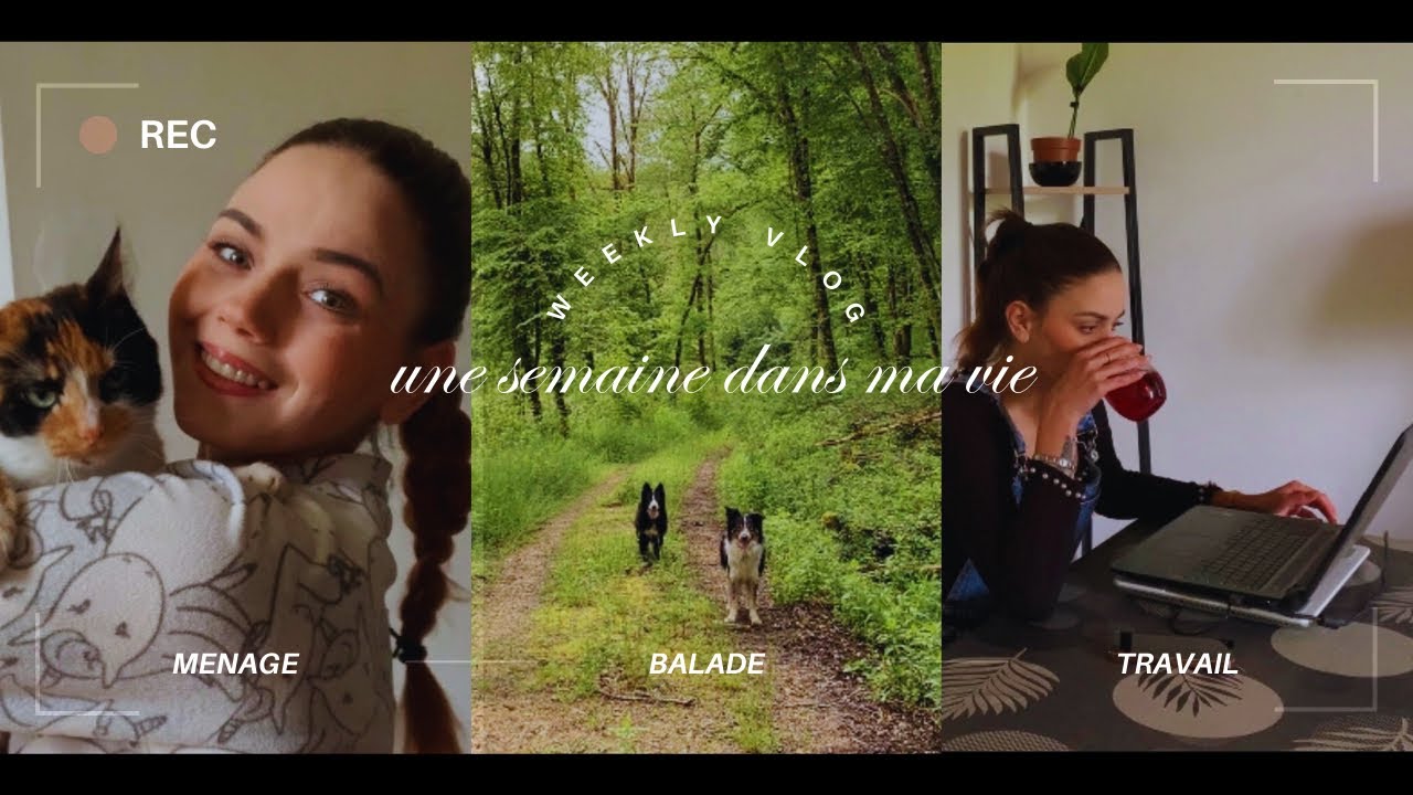 Mon premier weekly vlog ! 🥹
