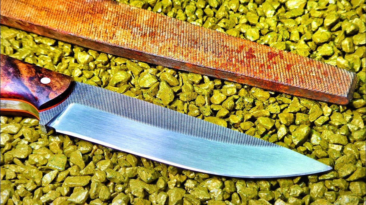 Making a Bushcraft Knife from an old File