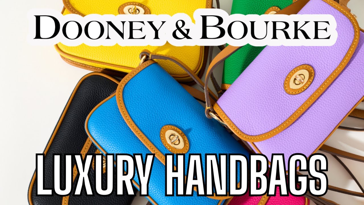 🌈 Dooney & Bourke Outlet Walkthrough 👜 Colorful Luxury Bags on a Budget!