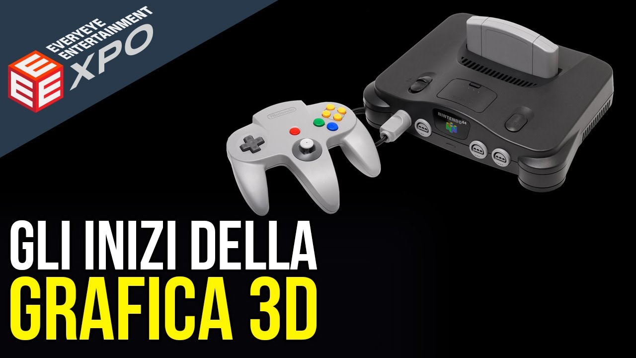 Nintendo 64: gli inizi della GRAFICA 3D su console