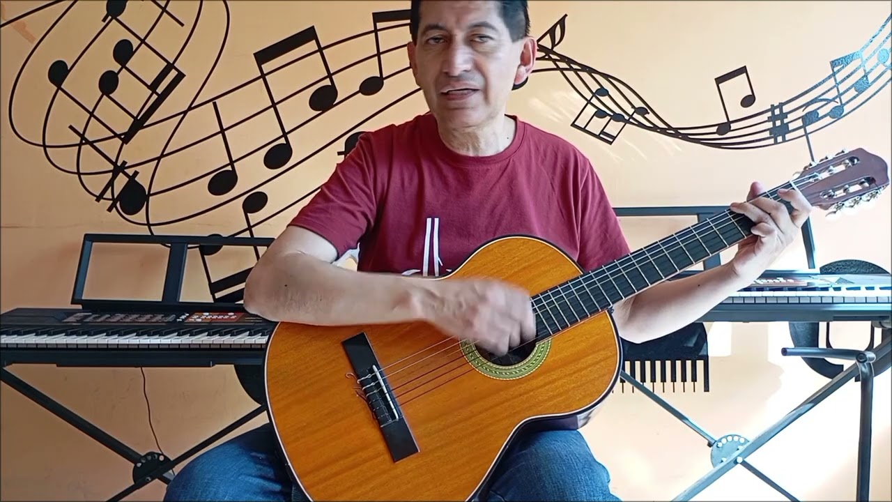 Cómo tocar Feliz Navidad en guitarra/Matices Artísticas