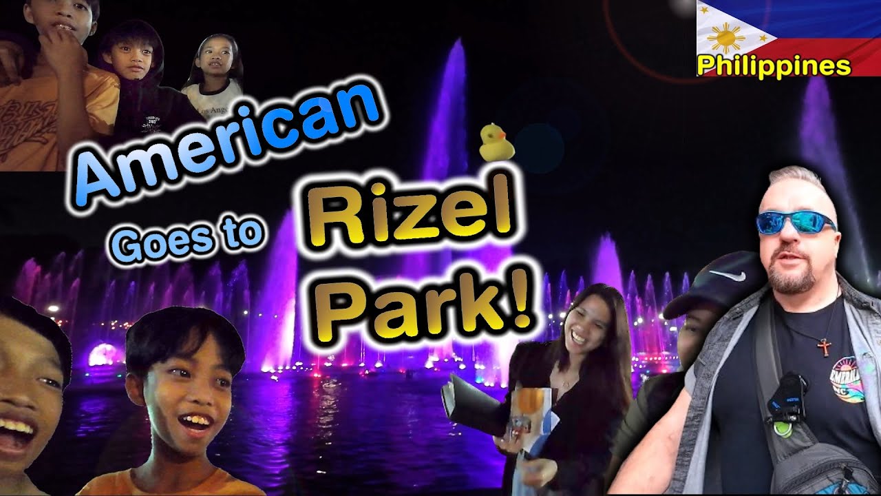 WOW Historic ((Rizal Park)) Meets CRAZY American Philippines 🇵🇭 #RizalPark #ManilaTravel #JackBrisk