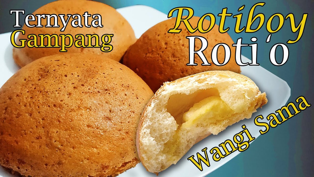 WANGINYA BIKIN KANGEN : Resep Roti Boy atau Roti O Stasiun