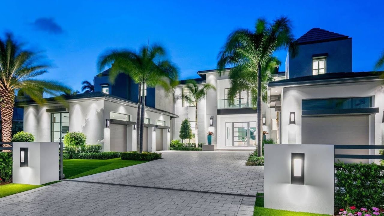 $26,900,000! WORLD CLASS ESTATE in Boca Raton with luxurious finishes & spacious entertainment area