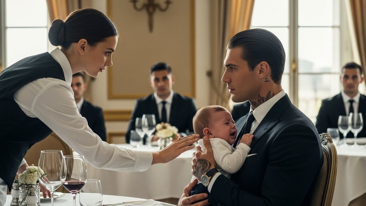 A Waitress’ Baby Grabbed the Mafia Boss and refuse to let go — What Happened Next Left Him Speechles