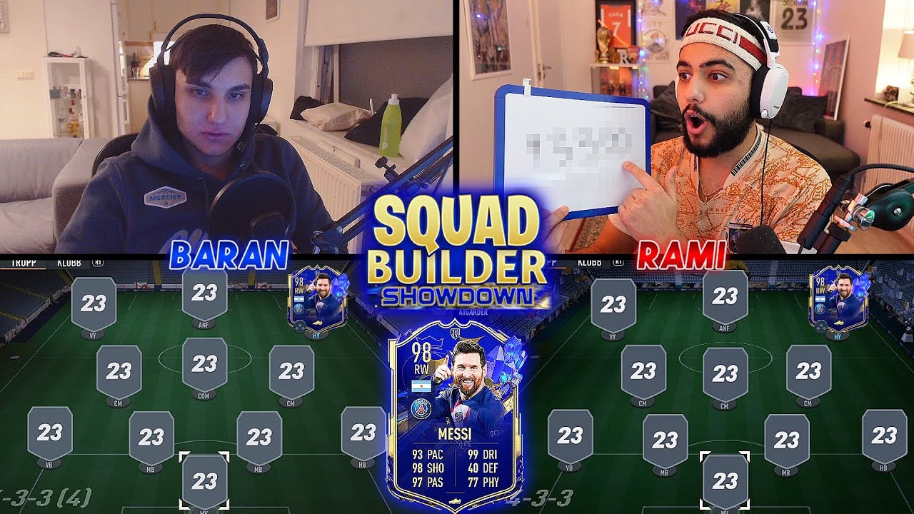 TOTY MESSI SQUAD BUILDER SHOWDOWN VS BARAN - FIFA 23 PÅ SVENSKA