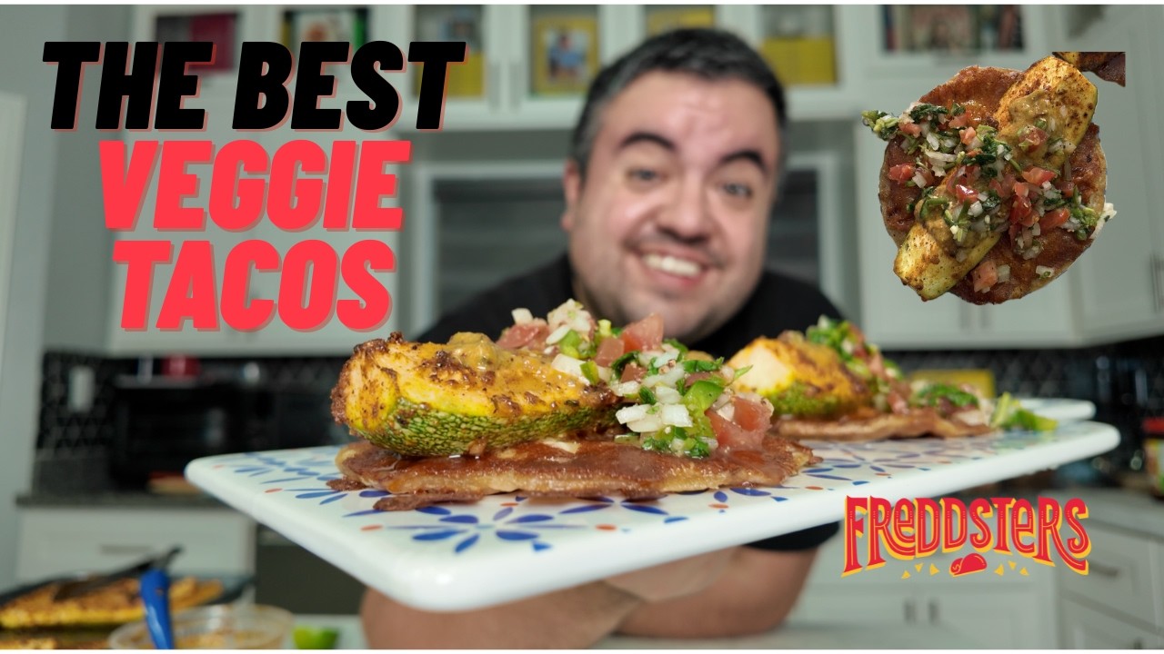 The BEST Veggie Tacos, I promise you wont miss the meat!!