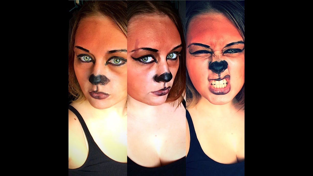 Scar From The Lion King Halloween Makeup