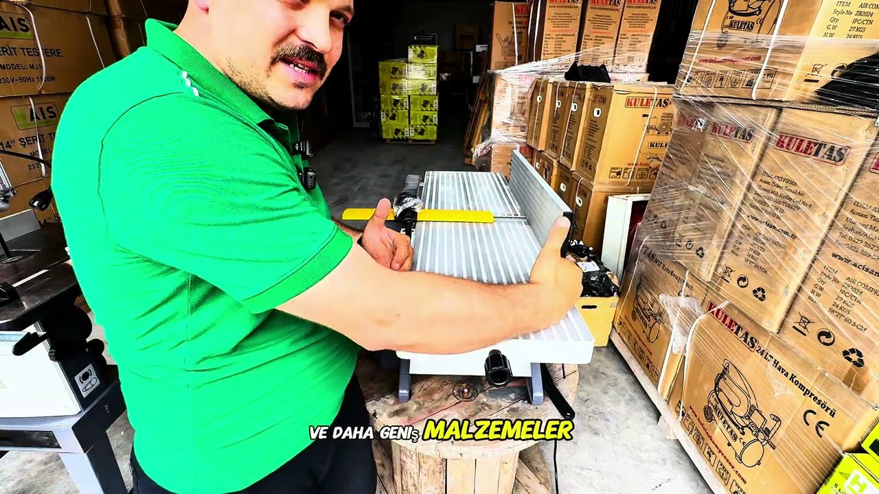 Hais MJ14 şerit testere | MBY12 planya kalınlık