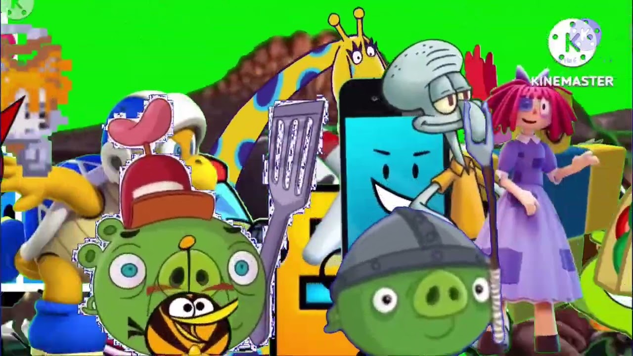 Stampede Characters Angry Birds Characters Happy Tree Friends Green Screen
