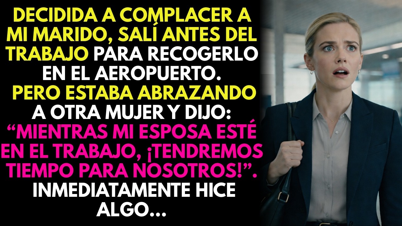 Salí antes del trabajo para sorprender a mi marido… y lo encontré con otra mujer