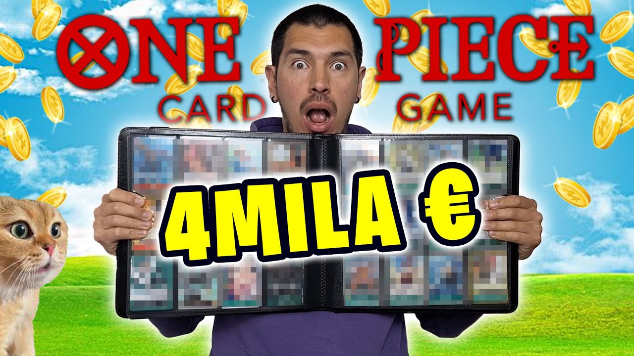 LA MIA COLLEZIONE DI ONE PIECE CARD GAME!! 💸 4K EURO DI CARTE OMG 😱