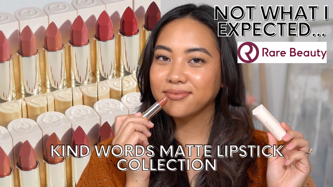 *НОВИНКА* Полная коллекция матовых помад Rare Beauty Kind Words | Свотчи + обзор