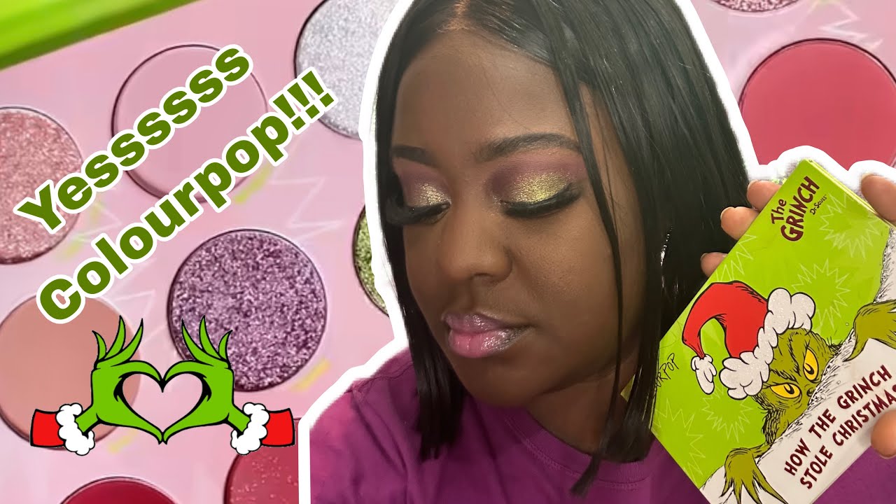 Colourpop How The Grinch Stole Christmas Palette🎄