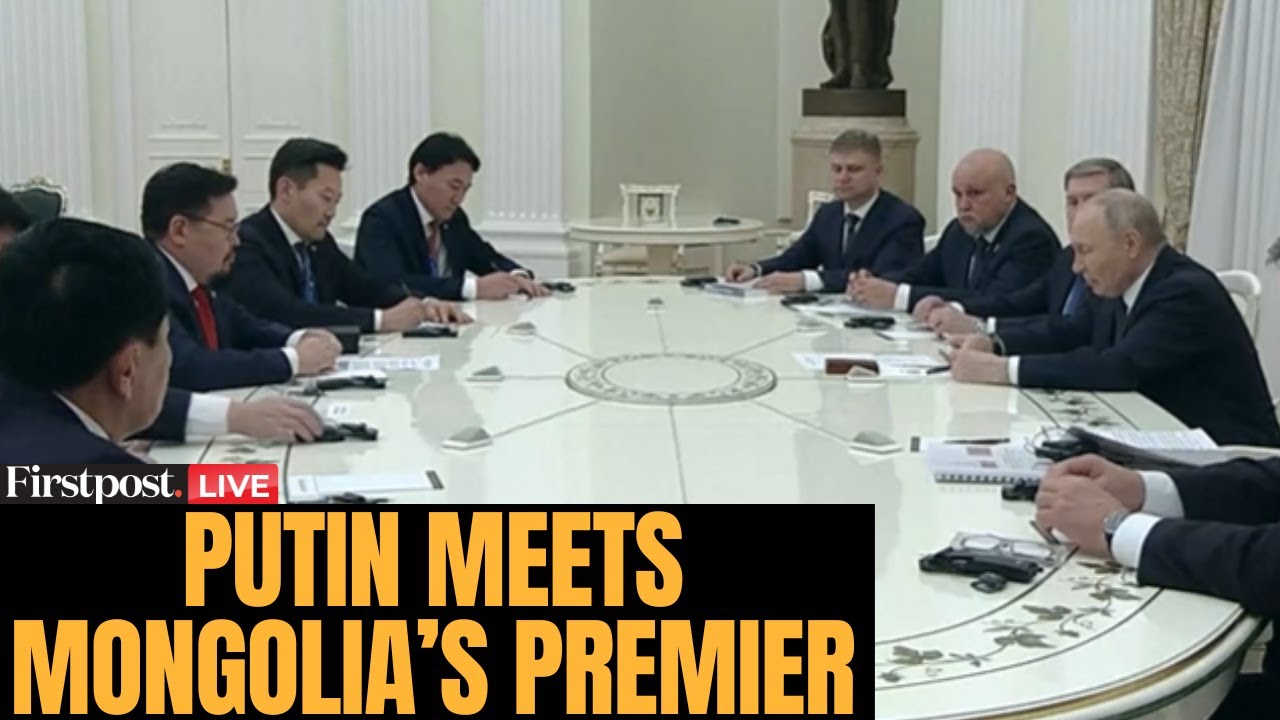 Russia&ndash;Mongolia Talks LIVE: Putin Meets Mongolian Premier Zandanshatar at the Kremlin | N18G