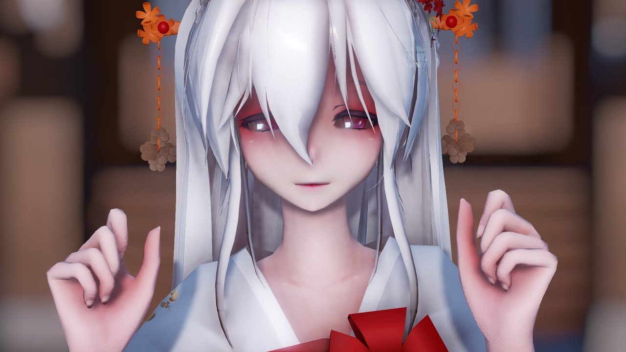 【MMD】アカリがやってきたぞっ（Akari has arrived）「Haku」【TDA式及膝襦裙弱音】