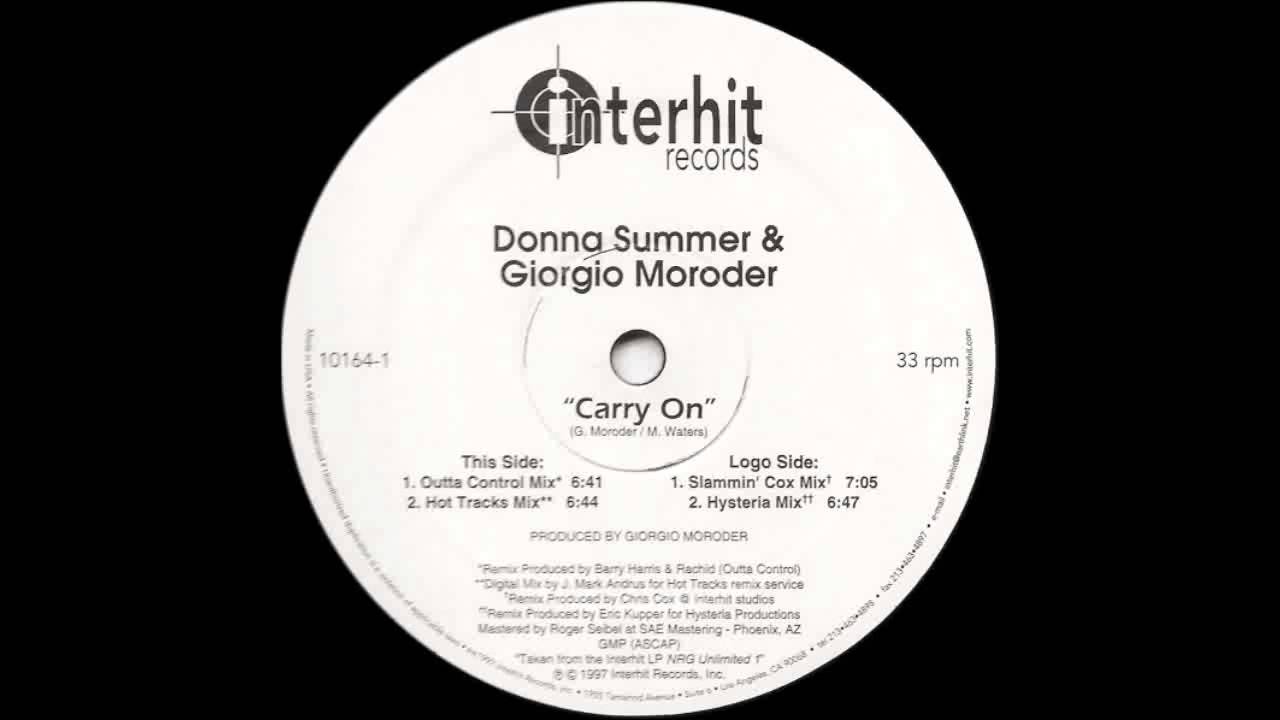 (1997) Donna Summer & Giorgio Moroder - Carry On [Eric Kupper Hysteria RMX]