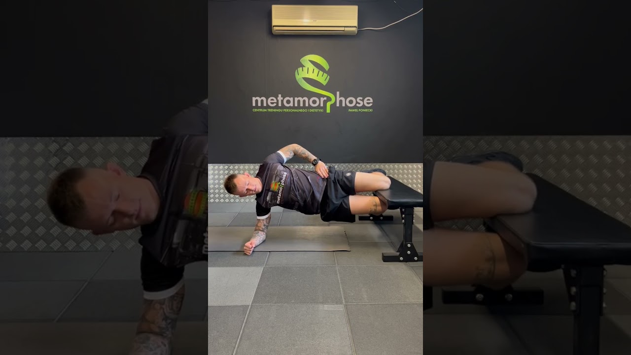 Przywodzenie kopenhaskie (zgięta noga) - Copenhagen adduction (Bent knee)