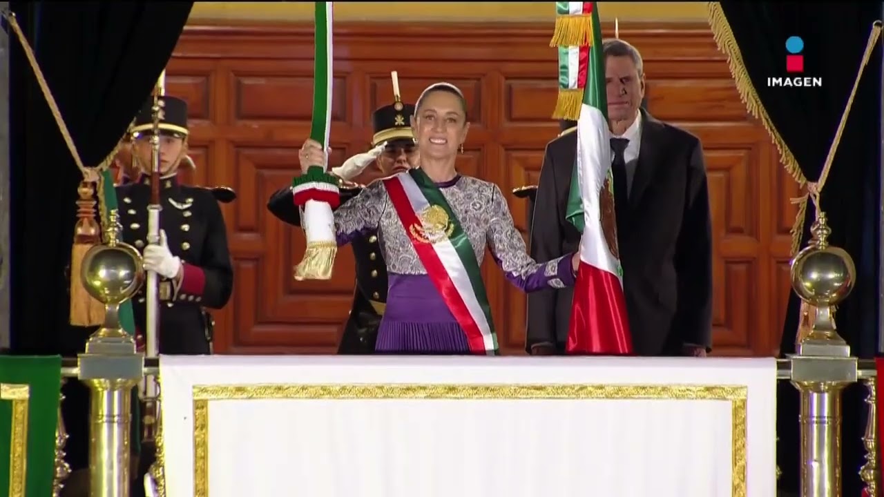 Así pronunció Claudia Sheinbaum su primer Grito de Independencia | Imagen Noticias