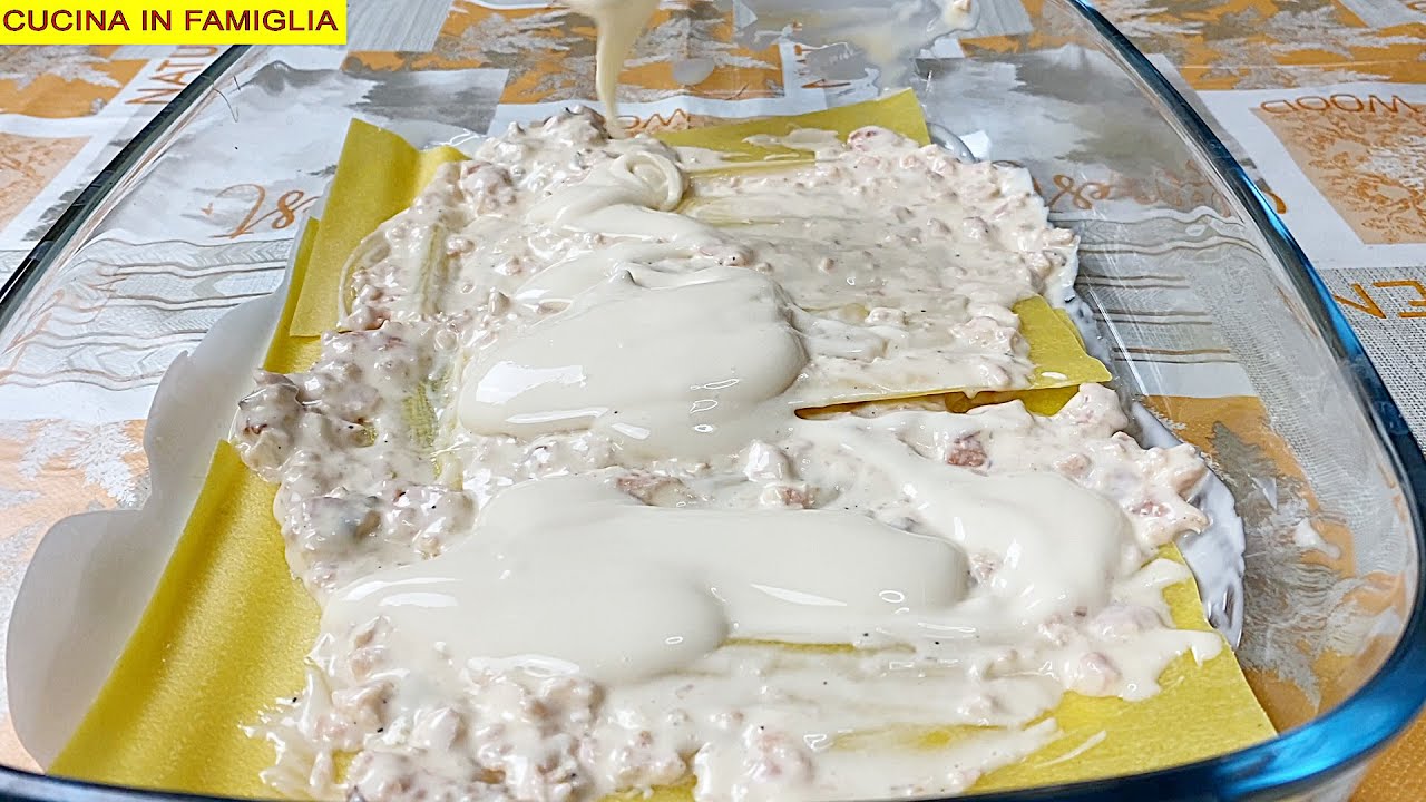 LASAGNE AL SALMONE RICETTA GUSTOSA SEMPLICE E VELOCE