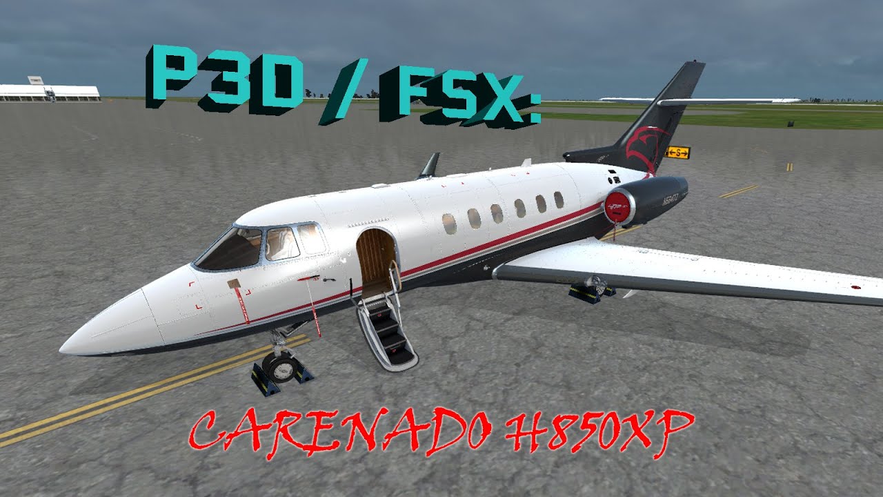 FSX Review - Carenado Hawker H850XP